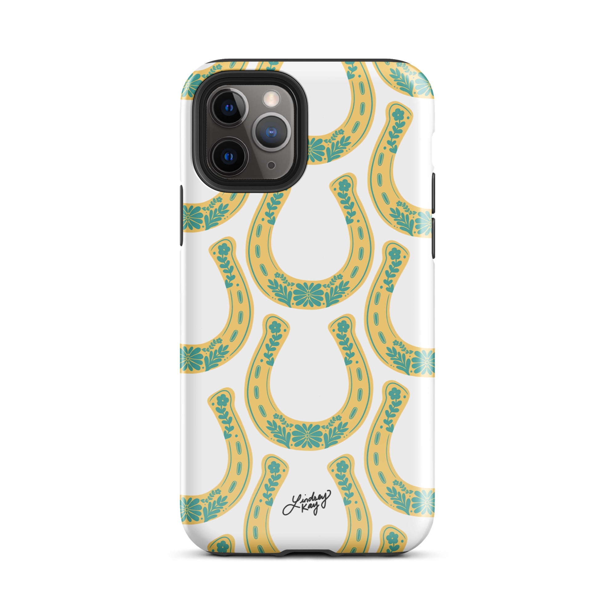 Motif d'illustration en fer à cheval - Coque rigide pour iPhone®